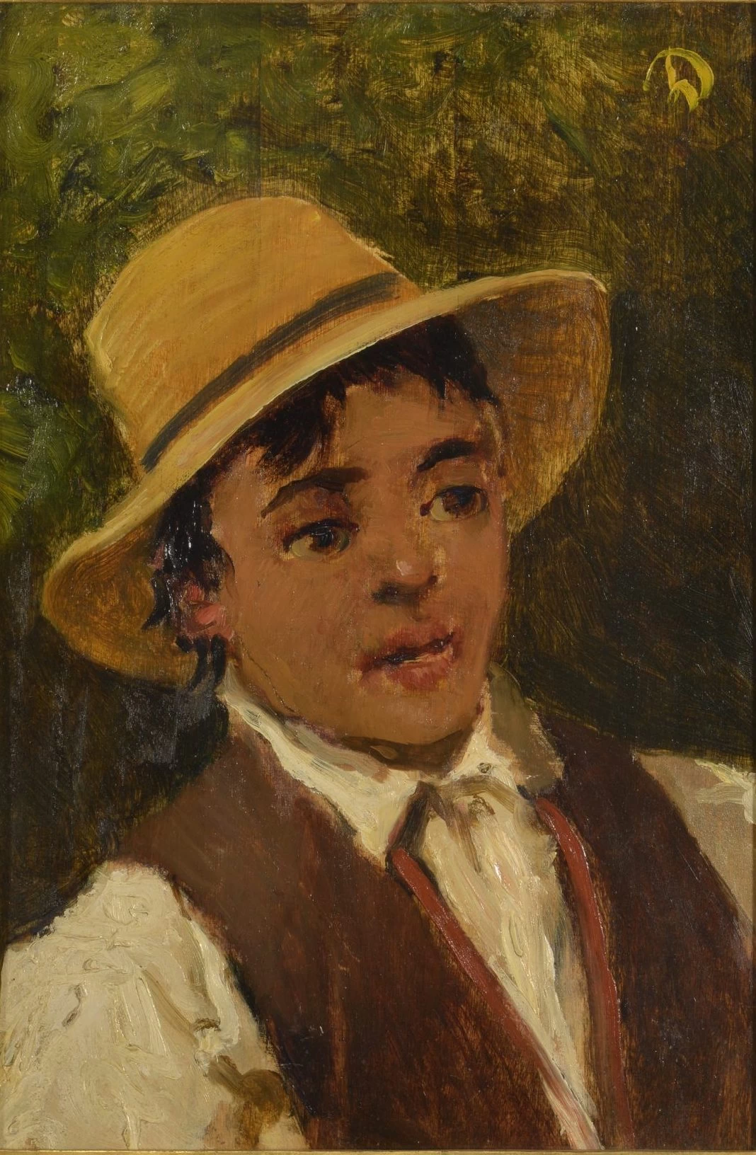 Testa di ragazzo (con paglietta) - Museo del Territorio Biellese, Biella
